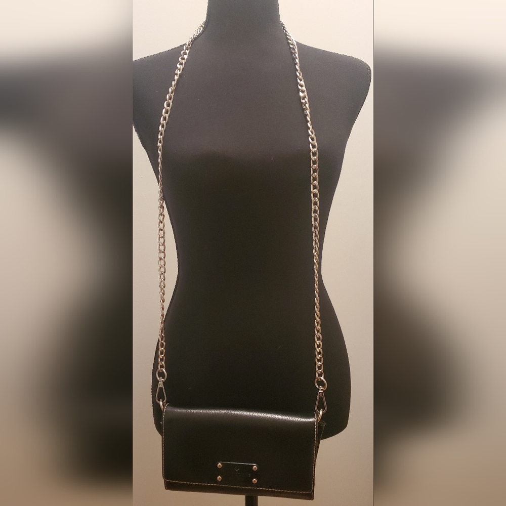 Kate Spade Oversize Wallet/ Crossbody with Chain Crossbody